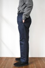 画像4: SCYE BASICS (サイベーシックス) San Joaquin Cotton Drawstring Trousers [DARK NAVY] (4)