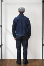 画像10: SCYE BASICS (サイベーシックス) San Joaquin Cotton Drawstring Trousers [DARK NAVY] (10)