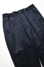 画像11: SCYE BASICS (サイベーシックス) San Joaquin Cotton Drawstring Trousers [DARK NAVY] (11)