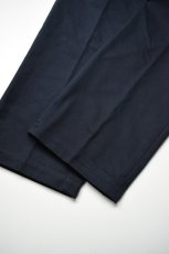 画像16: SCYE BASICS (サイベーシックス) San Joaquin Cotton Drawstring Trousers [DARK NAVY] (16)