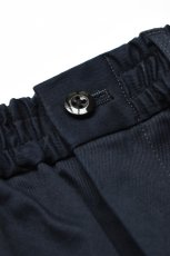 画像13: SCYE BASICS (サイベーシックス) San Joaquin Cotton Drawstring Trousers [DARK NAVY] (13)