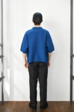 画像9: BURLAP OUTFITTER (バーラップアウトフィッター) PLEATED WORK PANT [BLACK] (9)