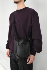 画像2: BURLAP OUTFITTER (バーラップアウトフィッター) LEATHER CHALK BAG [BLACK] (2)