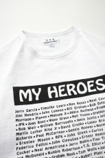画像10: Behind The River (ビハインドザリバー) MY HEROES S/S Sweat [WHITE] (10)
