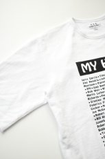 画像13: Behind The River (ビハインドザリバー) MY HEROES S/S Sweat [WHITE] (13)