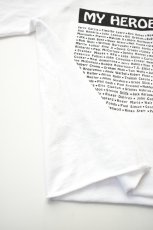 画像15: Behind The River (ビハインドザリバー) MY HEROES S/S Sweat [WHITE] (15)