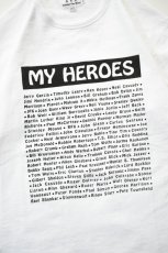 画像12: Behind The River (ビハインドザリバー) MY HEROES S/S Sweat [WHITE] (12)