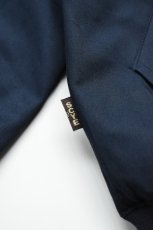 画像27: Scye (サイ) Cotton Linen Plaid Harrington Jacket [DARK NAVY] (27)