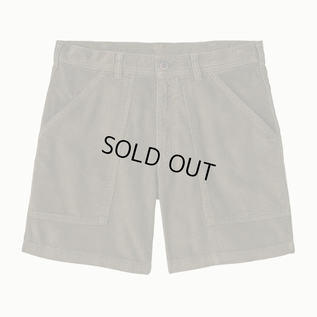 画像1: patagonia (パタゴニア) メンズ・オーガニックコットン・コード・ユーティリティ・ショーツ 6インチ [BASIN GREEN] (1)
