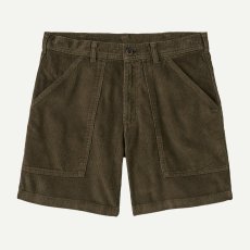 画像1: patagonia (パタゴニア) メンズ・オーガニックコットン・コード・ユーティリティ・ショーツ 6インチ [BASIN GREEN] (1)