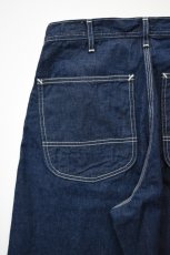 画像17: orslow (オアスロウ) WIDE FIT 30's PAINTER PANTS DENIM [ONE WASH] (17)