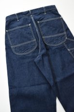 画像16: orslow (オアスロウ) WIDE FIT 30's PAINTER PANTS DENIM [ONE WASH] (16)
