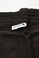 画像13: jawandi (ジャワンディ) ONE BUTTON CARDIGAN 2-TONE [DARK BROWN/BEIGE] (13)