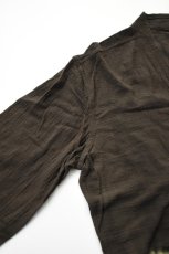画像14: jawandi (ジャワンディ) ONE BUTTON CARDIGAN 2-TONE [DARK BROWN/BEIGE] (14)