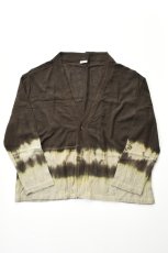 画像11: jawandi (ジャワンディ) ONE BUTTON CARDIGAN 2-TONE [DARK BROWN/BEIGE] (11)