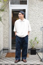 画像6: jawandi (ジャワンディ) SANTAI PANT BATIK [BUTTERFLY/NAVY] (6)
