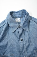 画像10: orslow (オアスロウ) RELAX FIT CHAMBRAY WORK SHIRT [CHAMBRAY] (10)
