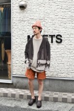 画像9: jawandi (ジャワンディ) ONE BUTTON CARDIGAN 2-TONE [DARK BROWN/BEIGE] (9)