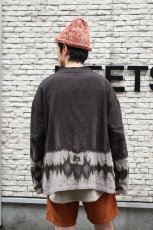 画像4: jawandi (ジャワンディ) ONE BUTTON CARDIGAN 2-TONE [DARK BROWN/BEIGE] (4)