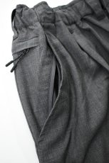 画像14: JUGEM (ジュゲム) ACTIVE EASY TECH WOOL PANTS [CHARCOAL] (14)