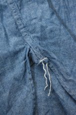 画像16: orslow (オアスロウ) RELAX FIT CHAMBRAY WORK SHIRT [CHAMBRAY] (16)