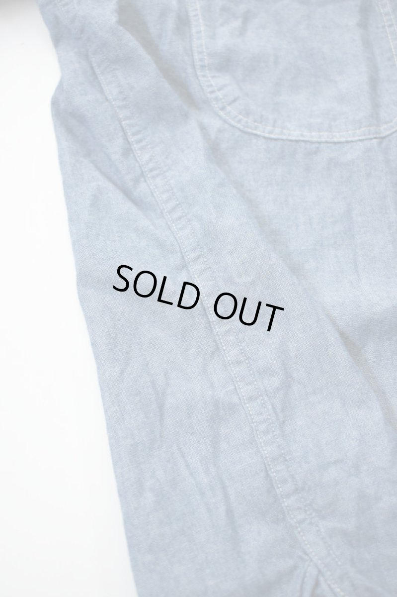 画像15: orslow (オアスロウ) RELAX FIT CHAMBRAY WORK SHIRT [CHAMBRAY] (15)
