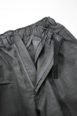 画像12: JUGEM (ジュゲム) ACTIVE EASY TECH WOOL PANTS [CHARCOAL] (12)