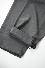 画像16: JUGEM (ジュゲム) ACTIVE EASY TECH WOOL PANTS [CHARCOAL] (16)
