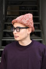 画像6: Indietro Association (インディエトロアソシエーション) Four Different Yarns Cap [BROWN] (6)