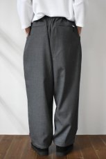 画像5: JUGEM (ジュゲム) ACTIVE EASY TECH WOOL PANTS [CHARCOAL] (5)