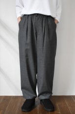 画像3: JUGEM (ジュゲム) ACTIVE EASY TECH WOOL PANTS [CHARCOAL] (3)
