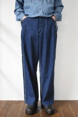 画像3: orslow (オアスロウ) WIDE FIT 30's PAINTER PANTS DENIM [ONE WASH] (3)