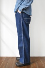 画像4: orslow (オアスロウ) WIDE FIT 30's PAINTER PANTS DENIM [ONE WASH] (4)
