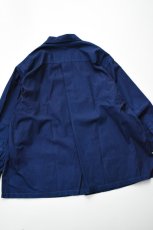 画像18: SOWBOW (ソウボウ) 蒼氓シャツ One Piece Collar Wide Shirts [DK.INDIGO] (18)
