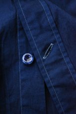 画像14: SOWBOW (ソウボウ) 蒼氓シャツ Round Bottom RC Shirts [DK.INDIGO] (14)