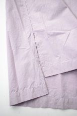 画像16: SOWBOW (ソウボウ) 蒼氓シャツ Front Tuck Pullover Shirts S/S [PURPLE] (16)
