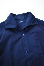 画像10: SOWBOW (ソウボウ) 蒼氓シャツ One Piece Collar Wide Shirts [DK.INDIGO] (10)