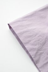 画像14: SOWBOW (ソウボウ) 蒼氓シャツ Front Tuck Pullover Shirts S/S [PURPLE] (14)