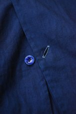 画像14: SOWBOW (ソウボウ) 蒼氓シャツ One Piece Collar Wide Shirts [DK.INDIGO] (14)