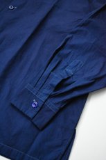 画像17: SOWBOW (ソウボウ) 蒼氓シャツ One Piece Collar Wide Shirts [DK.INDIGO] (17)