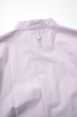 画像18: SOWBOW (ソウボウ) 蒼氓シャツ Front Tuck Pullover Shirts S/S [PURPLE] (18)