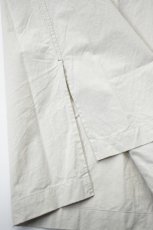 画像16: SOWBOW (ソウボウ) 蒼氓シャツ Front Tuck Pullover Shirts S/S [NATURAL] (16)