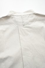 画像18: SOWBOW (ソウボウ) 蒼氓シャツ Front Tuck Pullover Shirts S/S [NATURAL] (18)