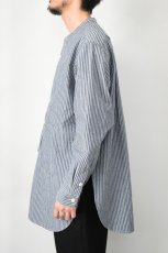 画像4: MOJITO (モヒート) CLARENCE SHIRT Stripe [NAVY] (4)