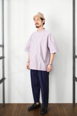 画像7: SOWBOW (ソウボウ) 蒼氓シャツ Front Tuck Pullover Shirts S/S [PURPLE] (7)