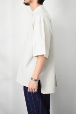 画像4: SOWBOW (ソウボウ) 蒼氓シャツ Front Tuck Pullover Shirts S/S [NATURAL] (4)