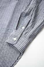 画像14: MOJITO (モヒート) CLARENCE SHIRT Stripe [NAVY] (14)