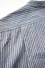 画像20: MOJITO (モヒート) CLARENCE SHIRT Stripe [NAVY] (20)