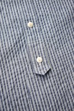 画像12: MOJITO (モヒート) CLARENCE SHIRT Stripe [NAVY] (12)