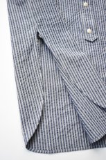 画像15: MOJITO (モヒート) CLARENCE SHIRT Stripe [NAVY] (15)